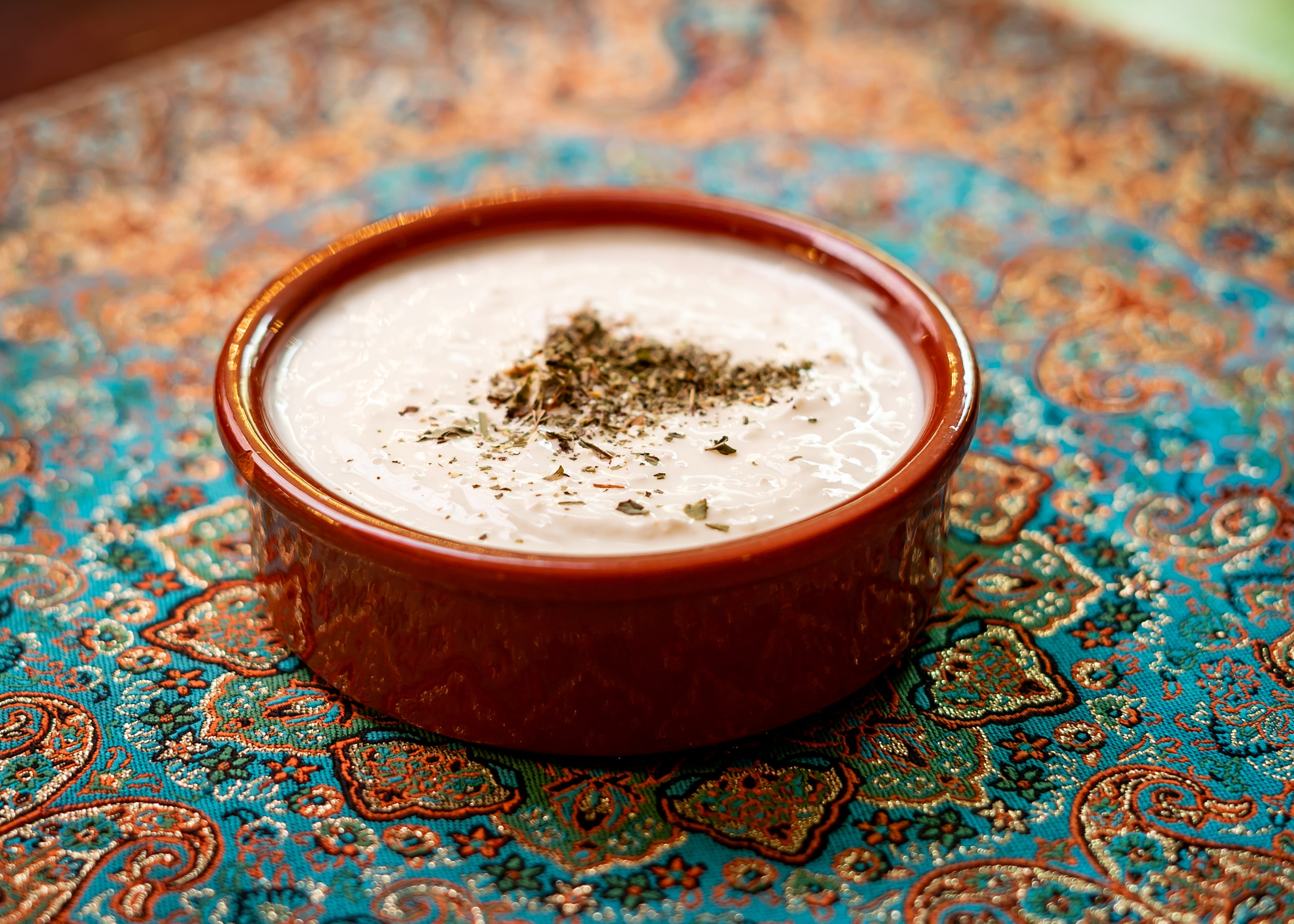 Yogurt with garlic sam's master grill